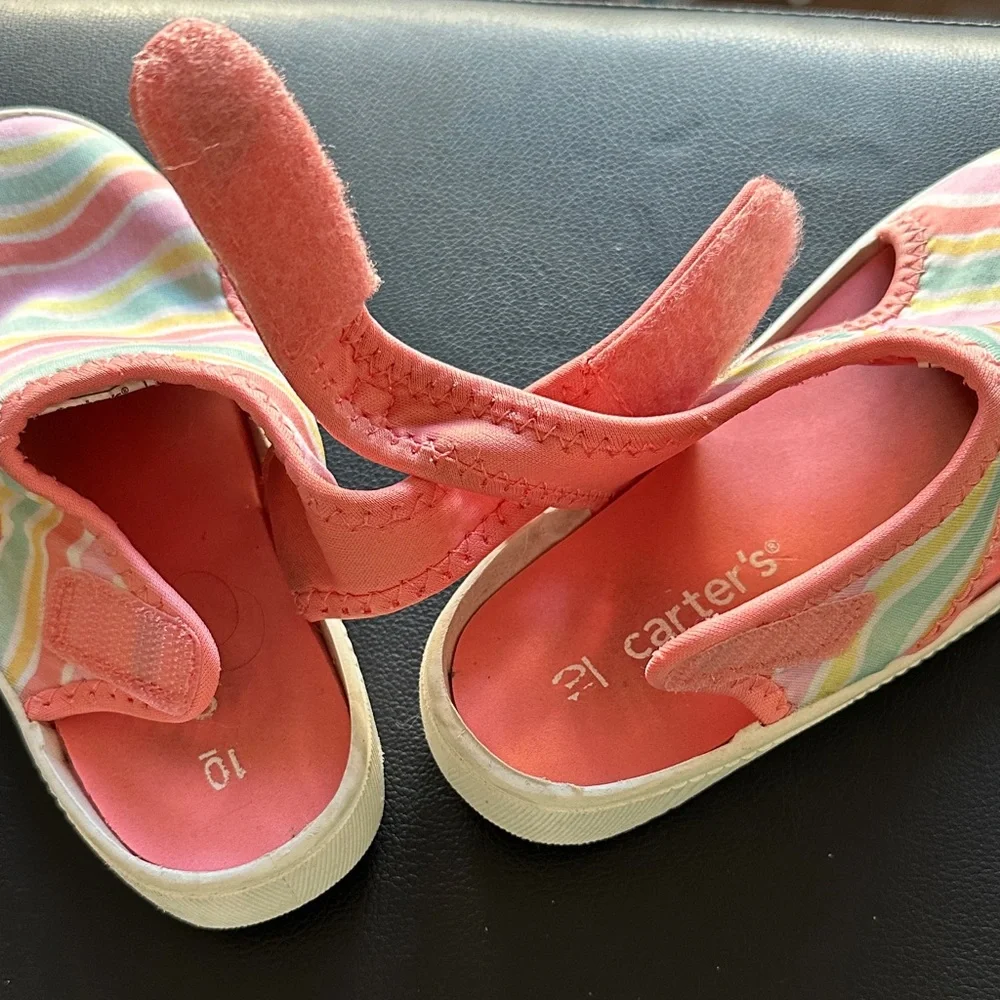 Carter's Kids Rainbow Slip-On Sneakers